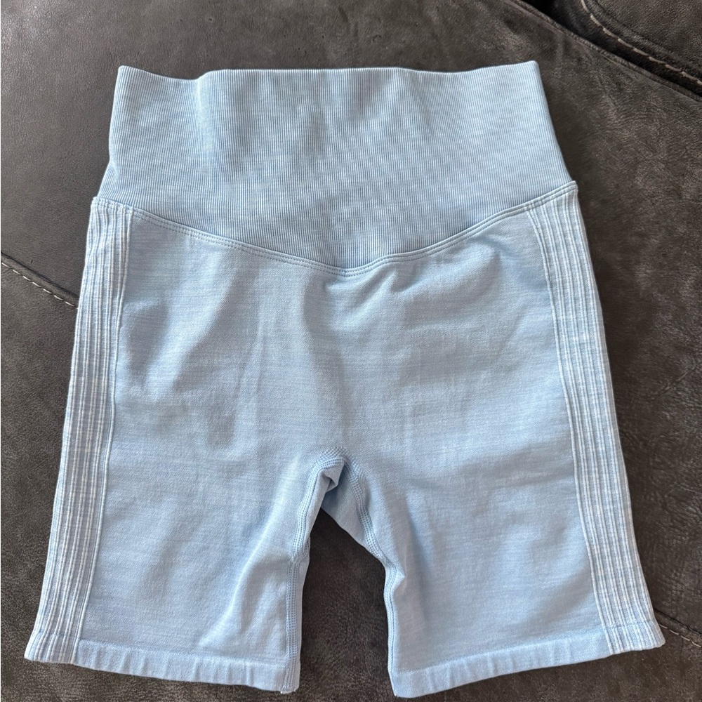 PINK Victoria's Secret Light Blue Athletic Shorts
